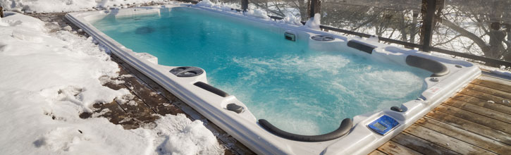 Exercise Pool in the Winter